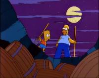 Click to watch 'Homer vs. the 18th Amendment...' (popup) The Simpsons